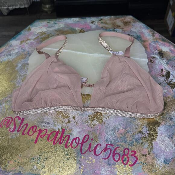Victoria's Secret Very Sexy Pink Sheer Mesh Bralette - Picture 1 of 8
